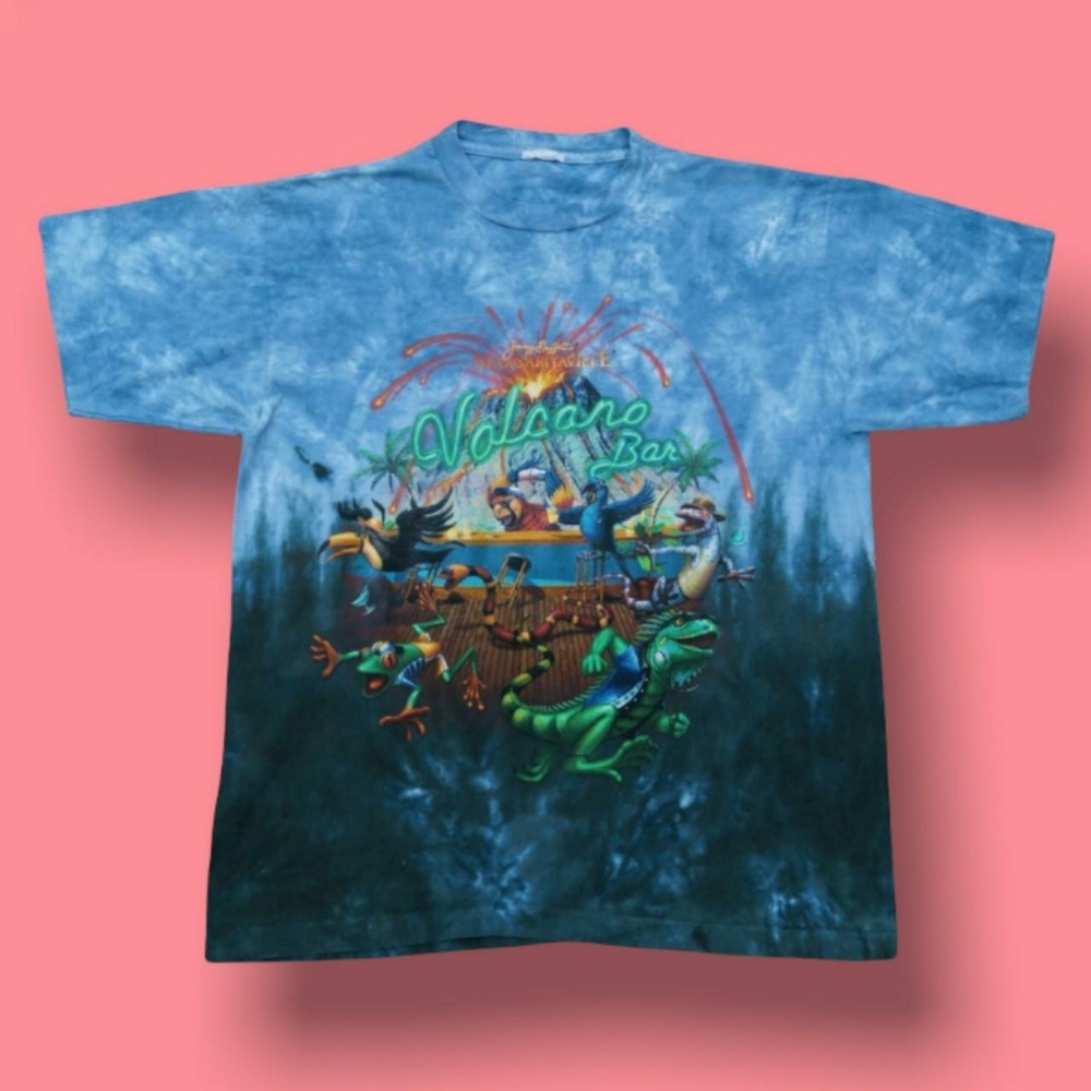 Vintage 90's Tie-dye Jimmy Buffet Margaritaville shirt